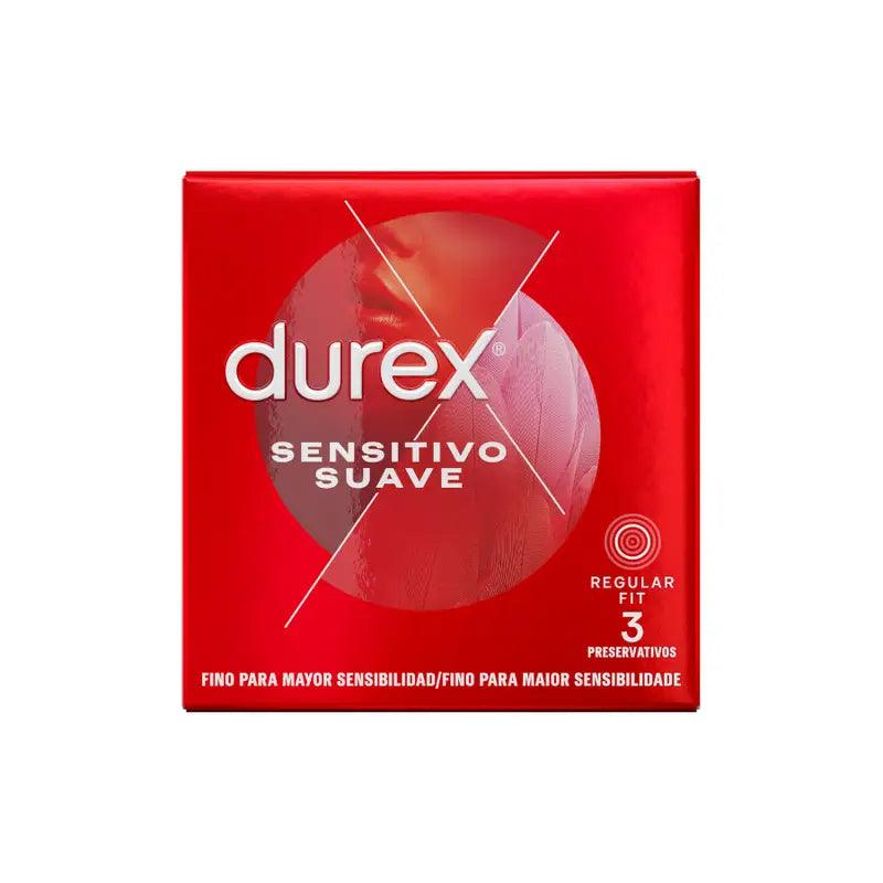 DUREX - SENSITIVO SUAVE 3 UNIDADES - Optelum
