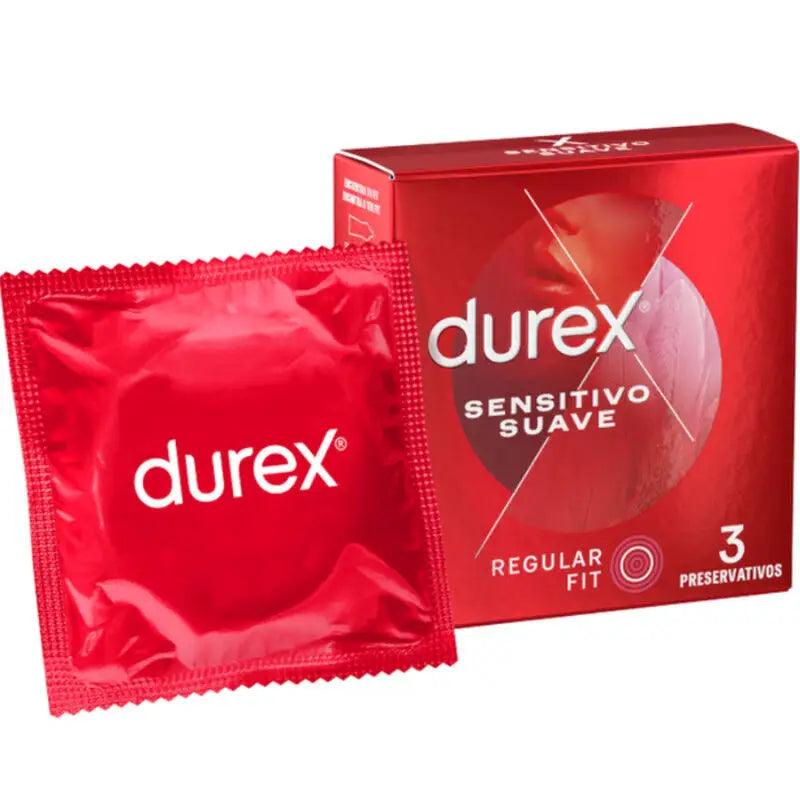 DUREX - SENSITIVO SUAVE 3 UNIDADES - Optelum