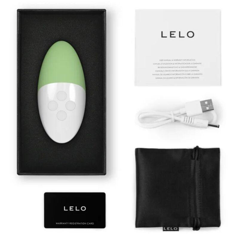 LELO - SIRI 3 MASAJEADOR DE CLITORIS PISTACHIO CREAM - Optelum